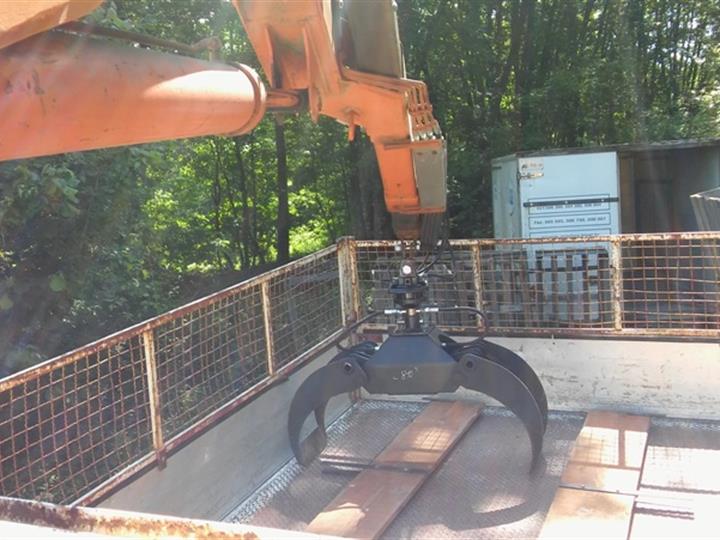 Grajfer za trupce + Rotator