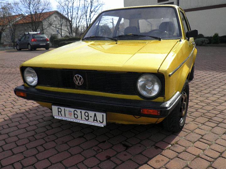 VW Golf 1, prvi vlasnik