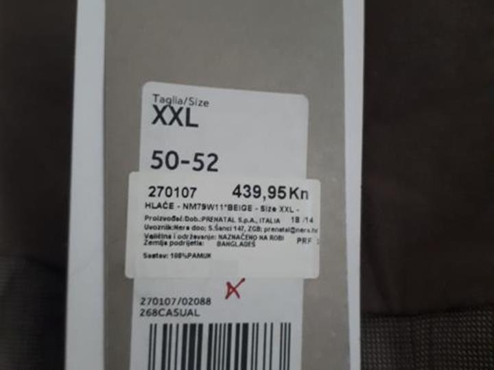 Rastezljive hlače za trudnice