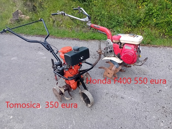 Tomosica i Mio Honda F400