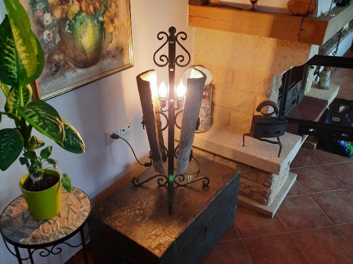 Lampa, ručni rad