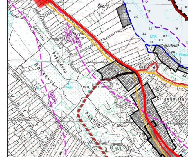 Otok Pag, Novalja, zemljište uz more zona T-3 Kamp