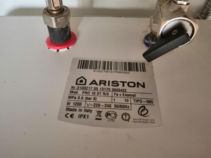 Bojler 10 l Ariston niskotlačni