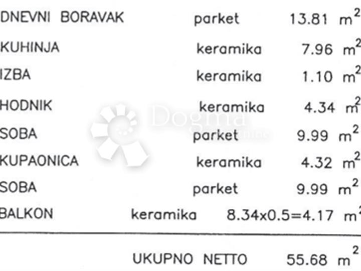 Uvala Soline, apartman, 2. kat novogradnje, 100 m od plaže!