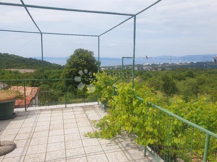 Primorska kuća s pogledom na Kvarner