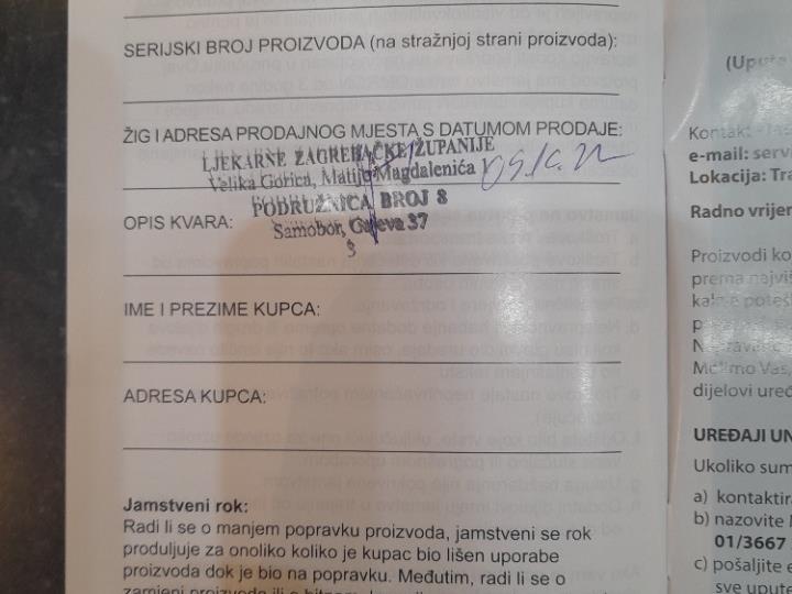 Omron novi inhalator kompresorski