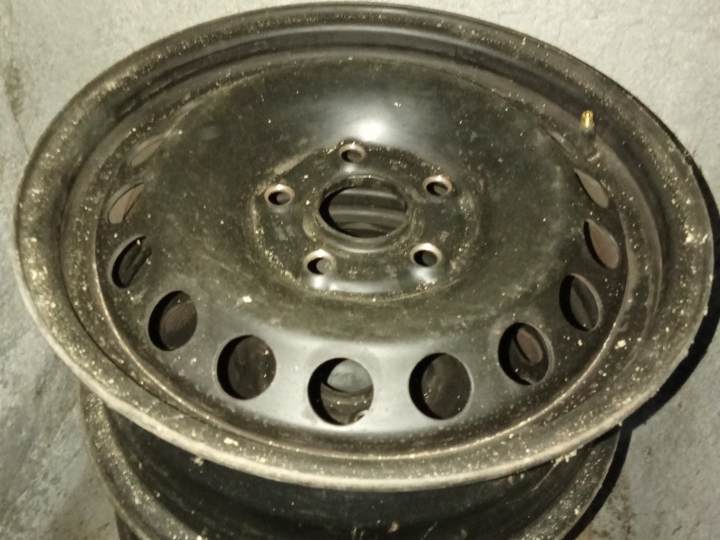 Čelične felge za VW, 15", 5 rupa