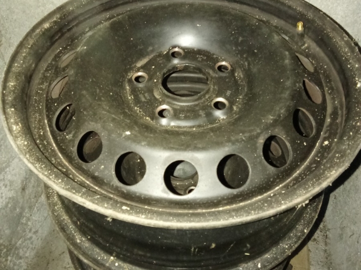 Čelične felge za VW, 15", 5 rupa