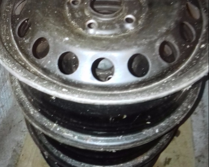 Čelične felge za VW, 15 coli, 5 rupa.