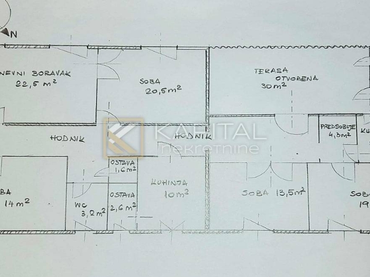 Rijeka, Centar, stan 150 m2 + 40 m2 terase
