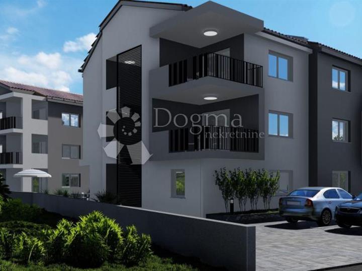 Krk - Šilo - apartman u novogradnji s bazenom
