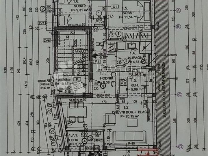 Krk - Šilo - apartman u novogradnji s bazenom