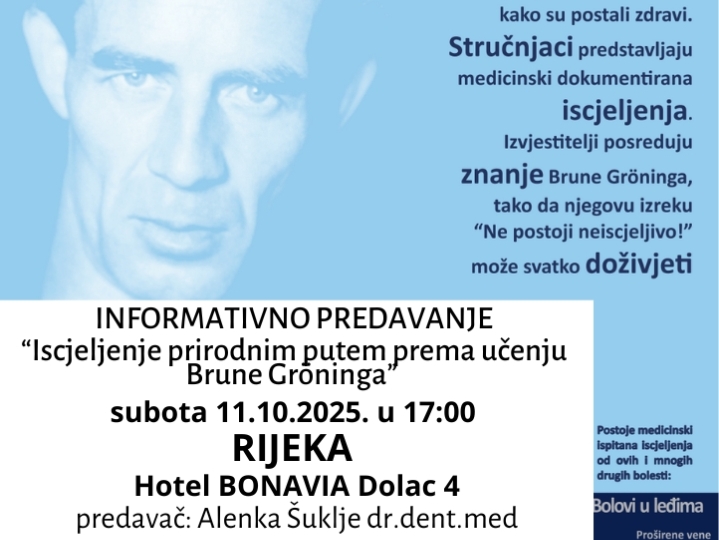 Liječničko informativno predavanje