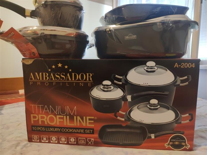 Posuđe Ambasador Profiline titanium