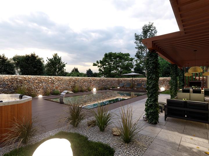 Stancija u Istri, blizina Grožnjana