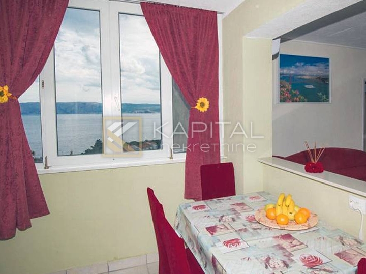 Novi Vinodolski, 2S+DB s prekrasnim pogledom na more