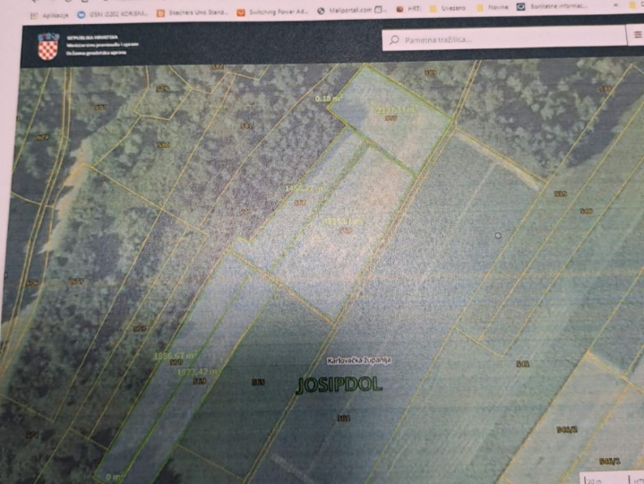 Josipdol, poljoprivredno zemljište