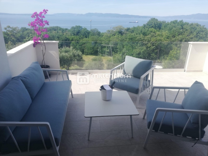 Najam, Kostrena, 130 m2, 2S+DB, pogled na more