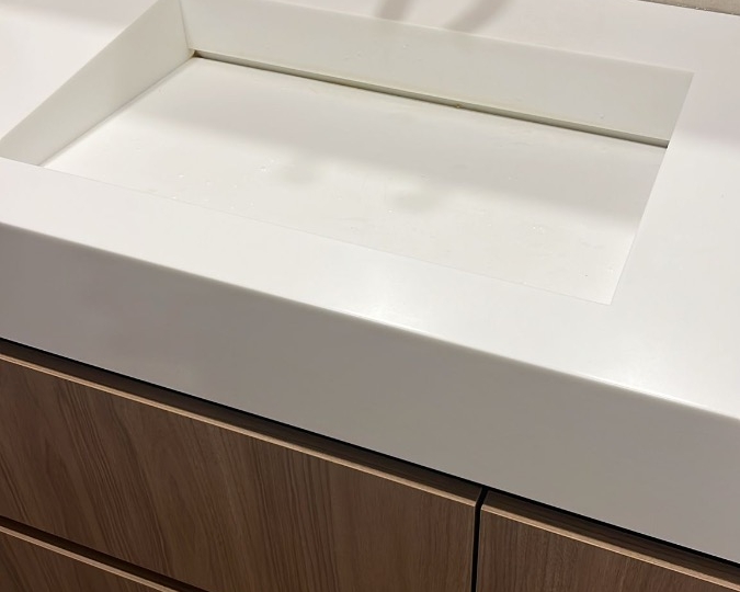 Corian/Kerrock umivaonici