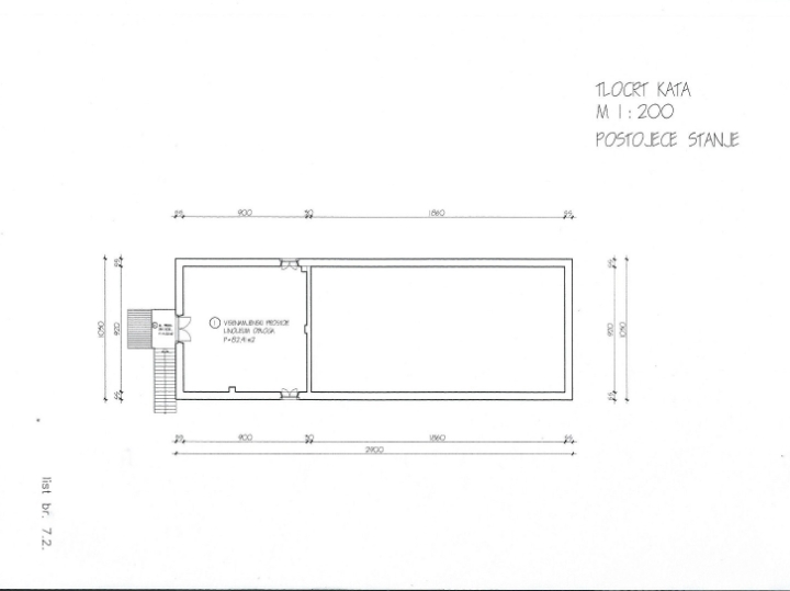 Prodajem "staro kino" u Potpićnu