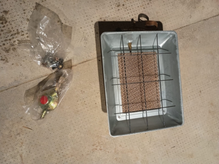 Plinska grijalica s ventilom