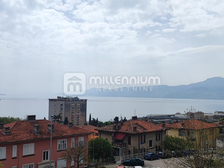 Rijeka, Turnić, 71.83m2, balkon, pogled na more