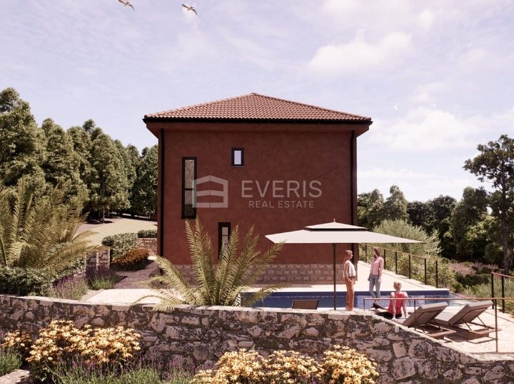 Crikvenica, Bribir, zemljište s projektom, hitna prodaja!
