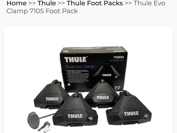 Thule 7105 Evo Clamp