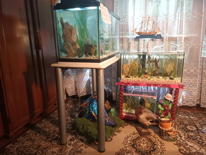 Akvarij s postoljem