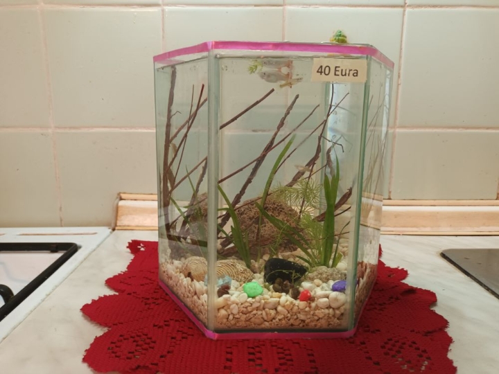 Akvarij s postoljem