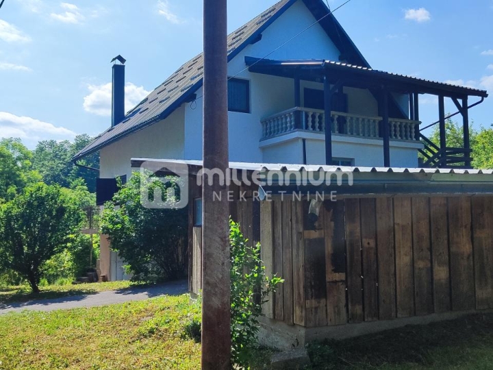 Ogulin, Tounj, samostojeća kuća, 218m2, okućnica