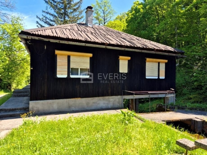 Plaški, Kunić, samostojeća kuća, 80 m2 s okućnicom