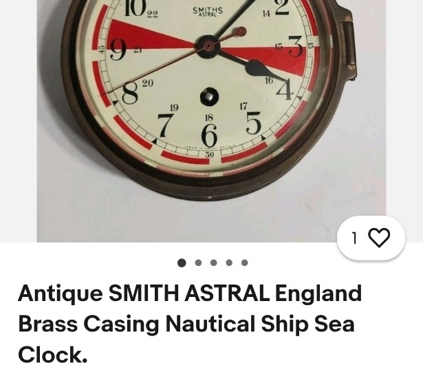 Smiths Astral, antički brodski sat