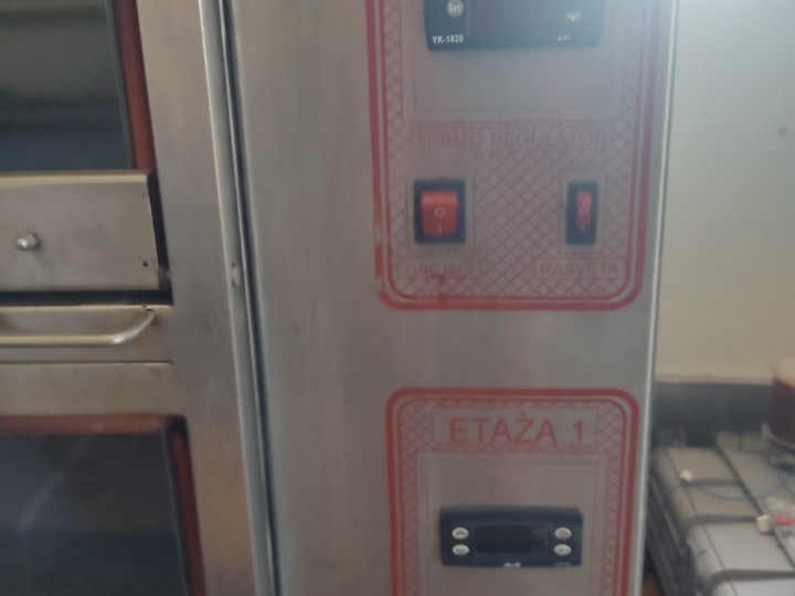 El. peć ze pizze 2 etaže