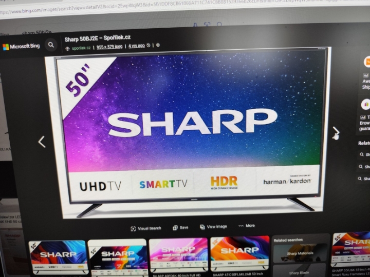 Sharp smart TV 50"