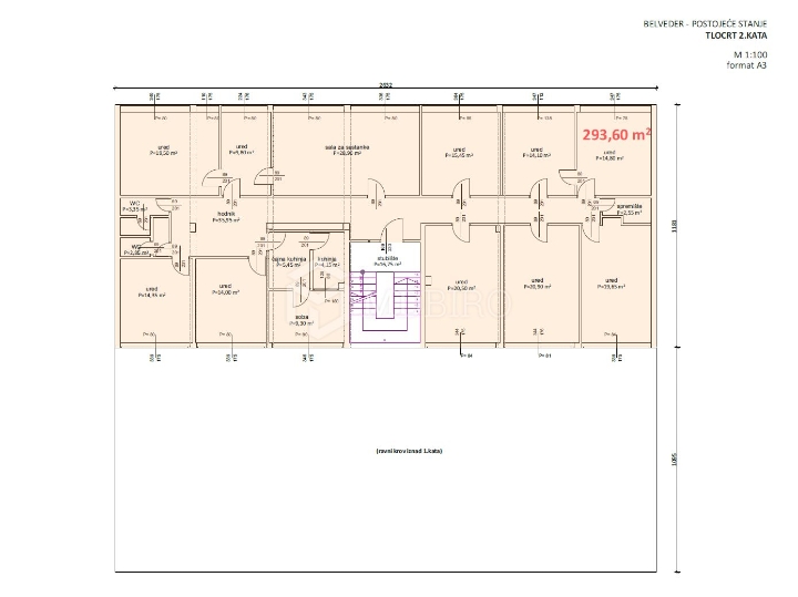 Rijeka, Centar, 1200 m2, parking