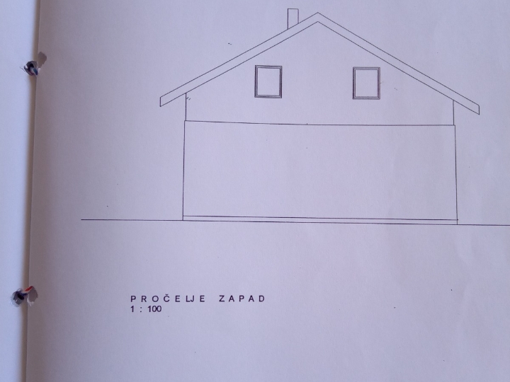 Projekt građ. objekta na površ. 777 m2