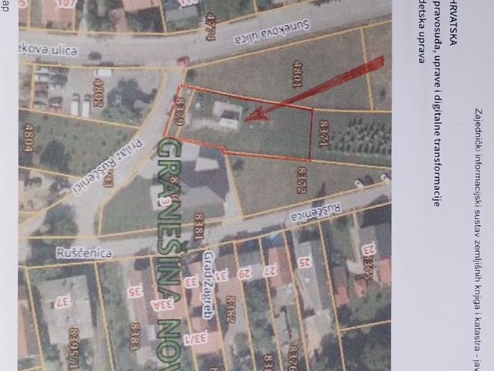 Projekt građ.objekta na površ. 777m2