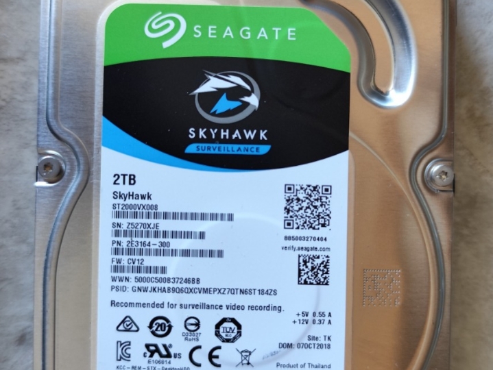 HDD Seagate SkyHawk 2Tb- 4Tb