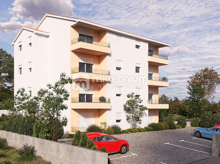 Viškovo, novogradnja, 3S+DB, 80m2 s balkonom i parkingom