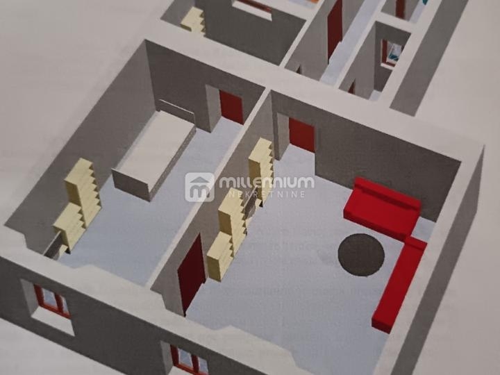 Rijeka, Centar, 66.89m2, 2 sobni stan