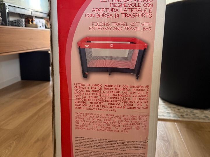 Prijenosni dječji krevetić