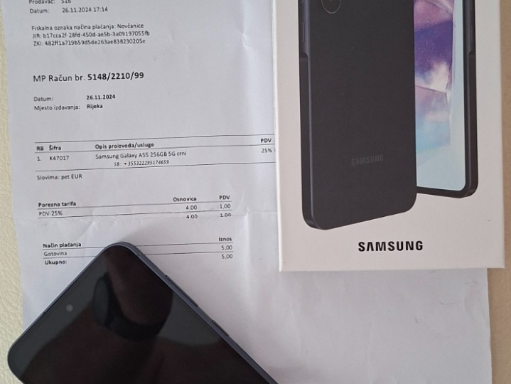 Samsung A55, 8/256