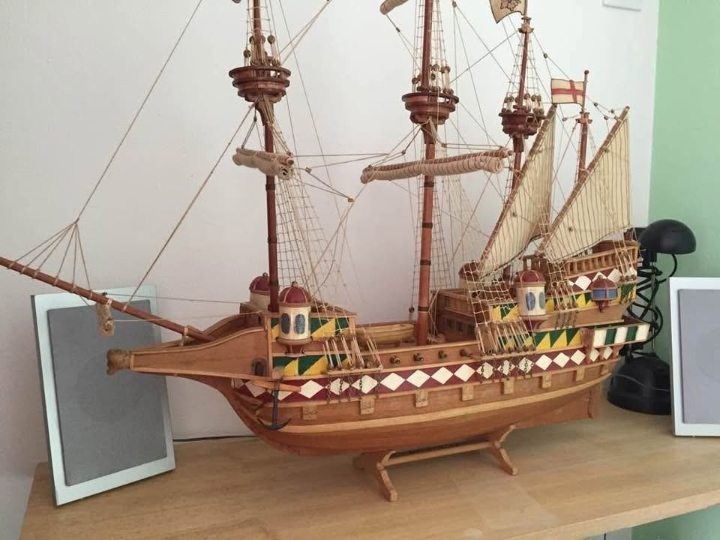 Maketa broda Arc Royal 1587