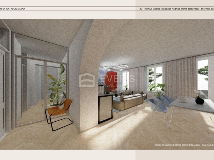 Rijeka, stan u centru grada, 110 m2