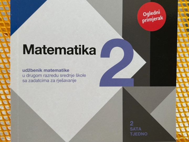 Matematika 2; (2 sata tjedno)