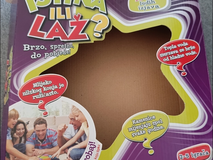 Istina ili laž - društvena igra