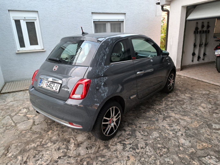 Alu. felge i gume Fiat 500