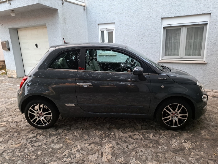 Alu. felge i gume Fiat 500