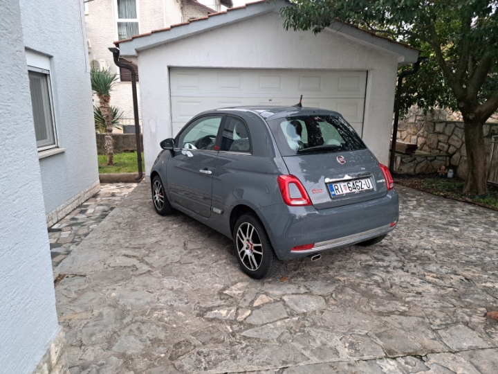 Alu. felge i gume Fiat 500